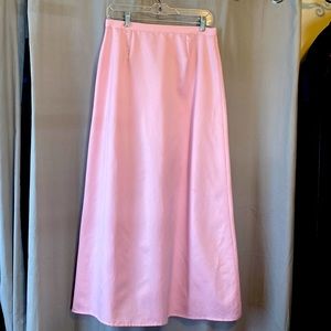 Baby Pink Maxi Skirt